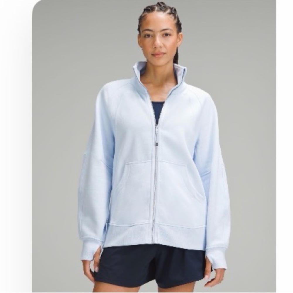 Lululemon oversized full zip sweatshirt